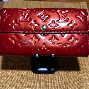 Louis Vuitton Red Embossed Women's Bag